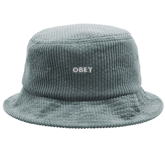 Obey Bold Cord Bucket Hat Leaf