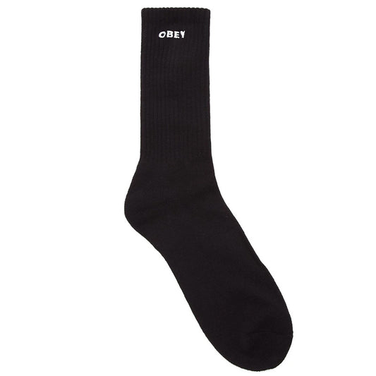 Obey Bold Socks Black