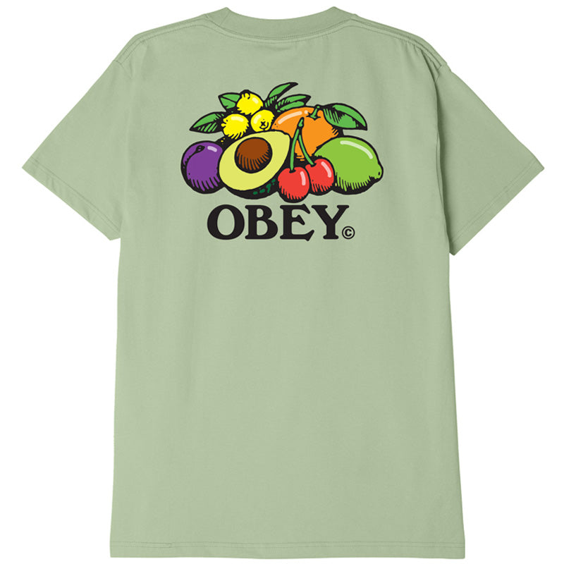 Obey Bowl Of Fruit T-Shirt Cucumber