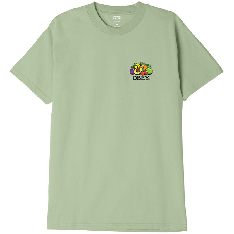 Obey Bowl Of Fruit T-Shirt Cucumber
