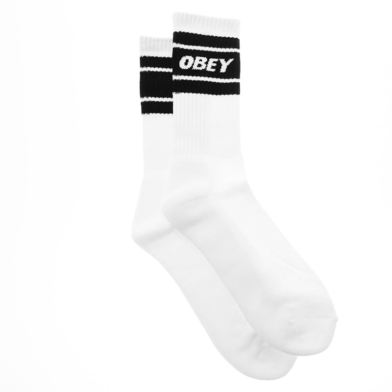 Obey Cooper II Socks White/Black