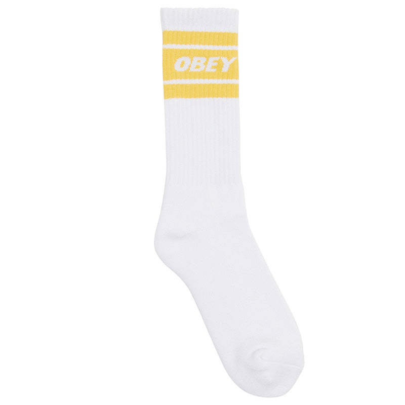 Obey Cooper II Socks White/Honeycomb