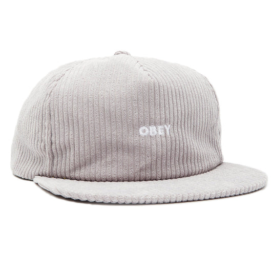 Obey Cord Snapback Cap Purple Paste