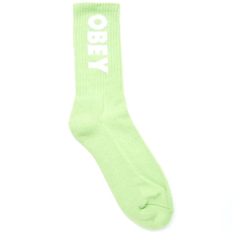 Obey Flash Socks Lime Punch
