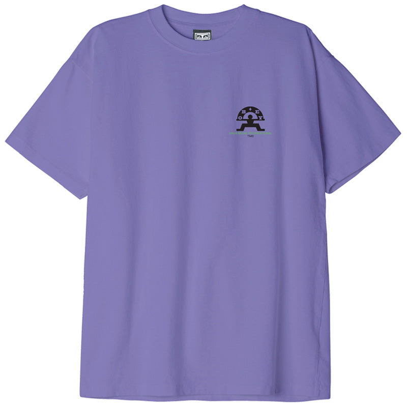 Obey Haus Musick T-Shirt Purple Flower