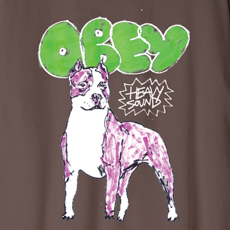 Obey Heavy Sound T-Shirt Silt
