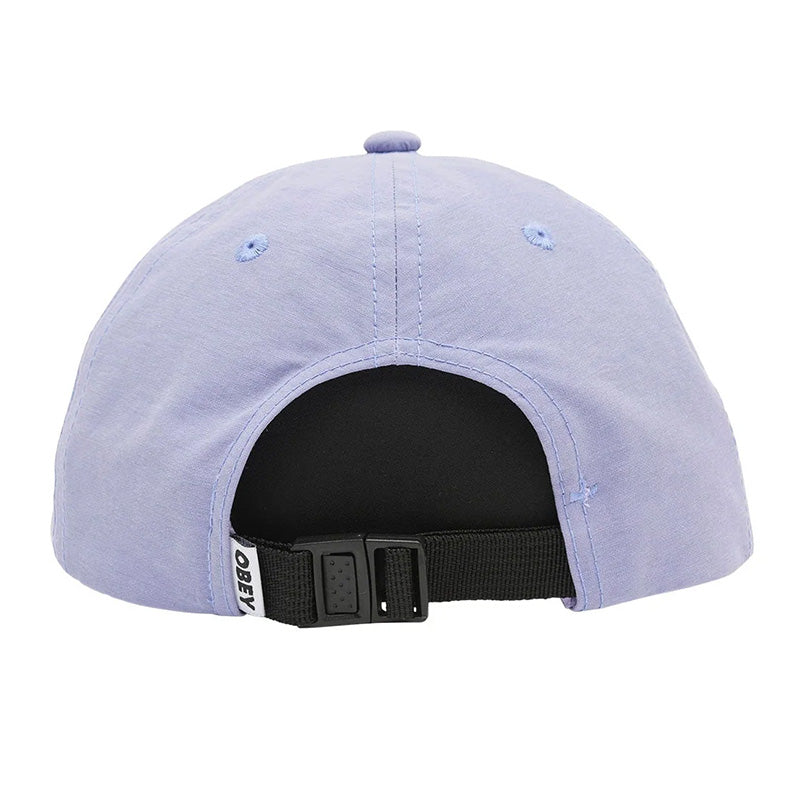 Obey Lower Case Tech 6 Panel Cap Lavender