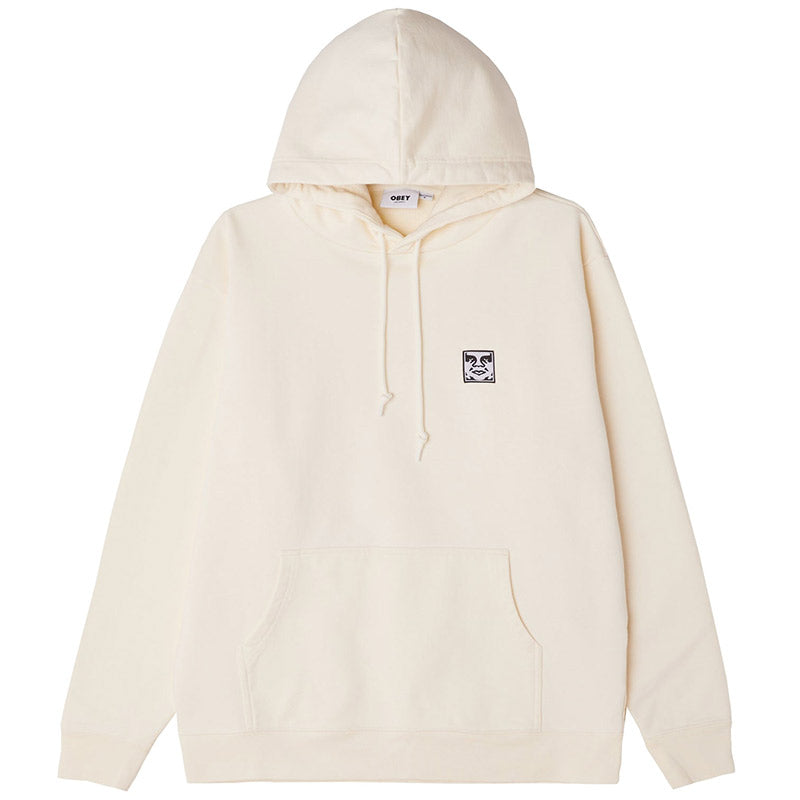 Obey Organic Icon Hoodie Cream