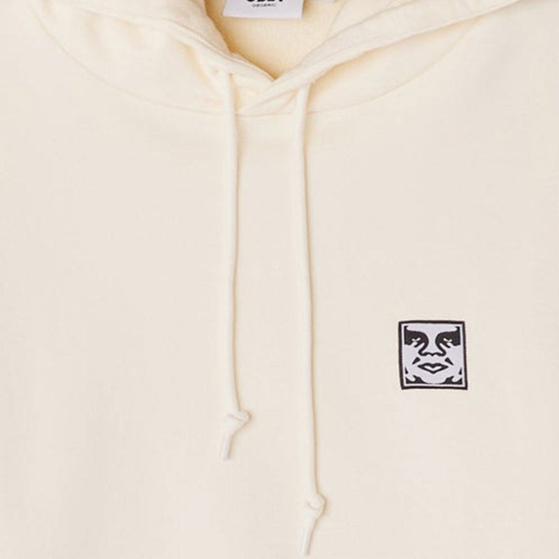 Obey Organic Icon Hoodie Cream