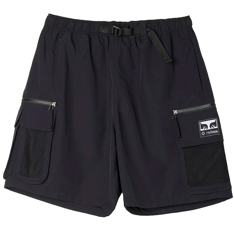 Obey X Helinox Campers Cargo Shorts Black