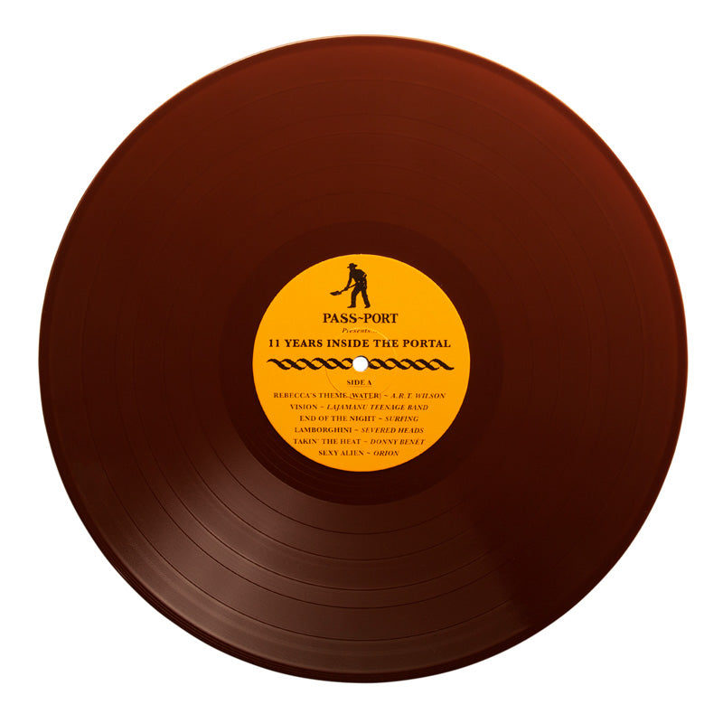 Pass-Port 11 Year Vinyl Record Gold/Black
