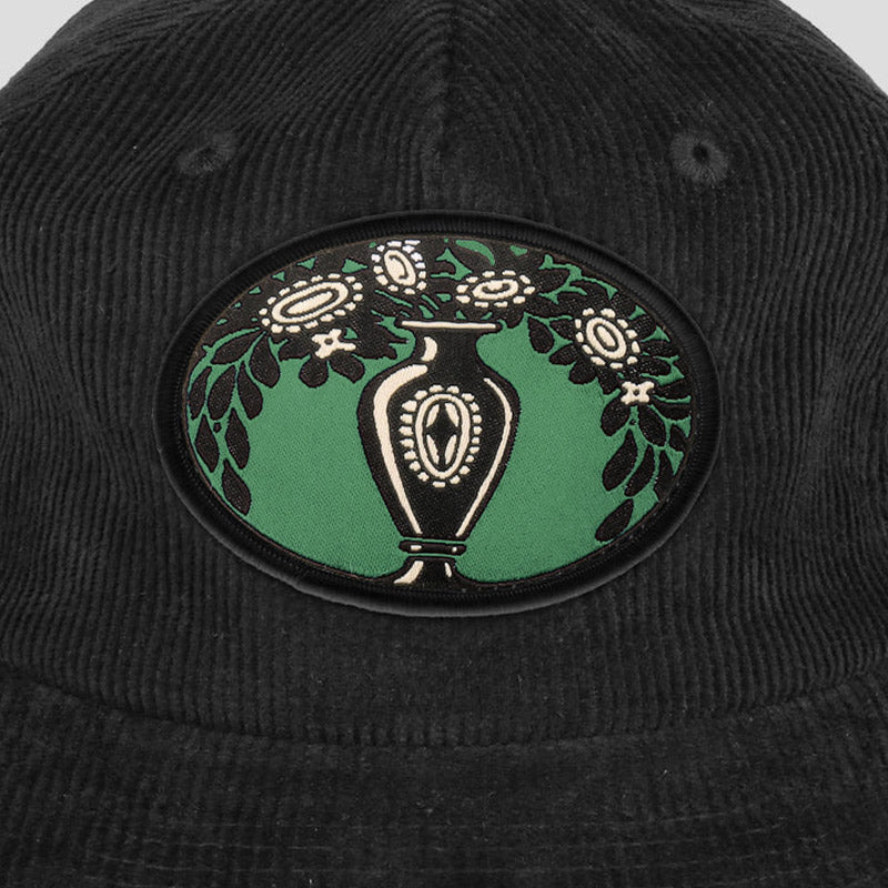 Pass Port Vase 5 Panel Cap Black