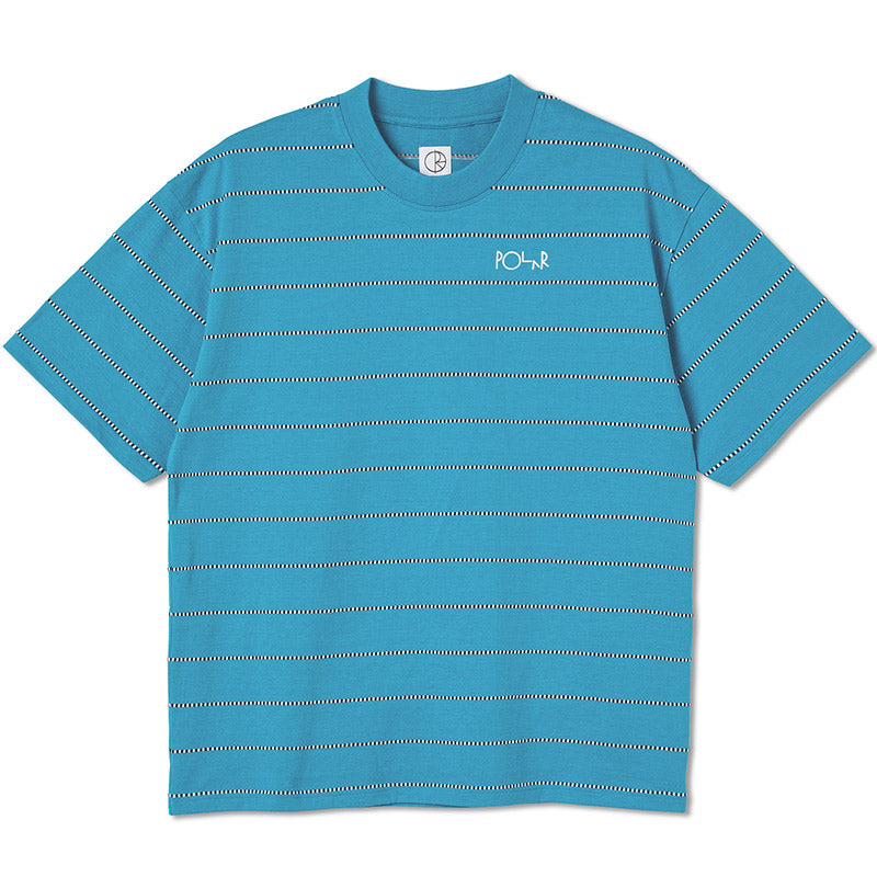 Polar Checkered Surf T-shirt Turquoise