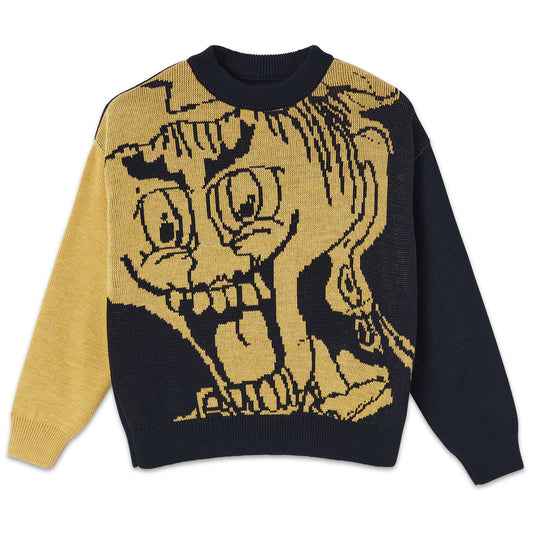 Polar Emile Knit Sweater Black/Yellow