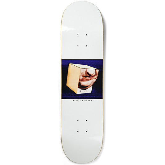Polar Hjalte Halberg Isolation Skateboard Deck White 8.25
