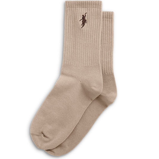 Polar No Comply Socks Sand/Brown