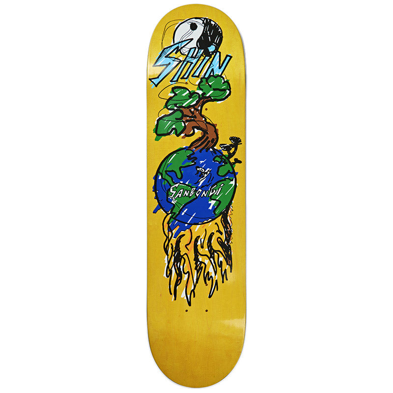 Polar Shin Sanbongi Bonzai Ride Skateboard Deck 8.125