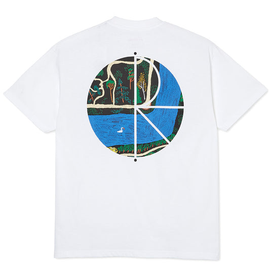 Polar Slottsparken Fill Logo T-shirt White