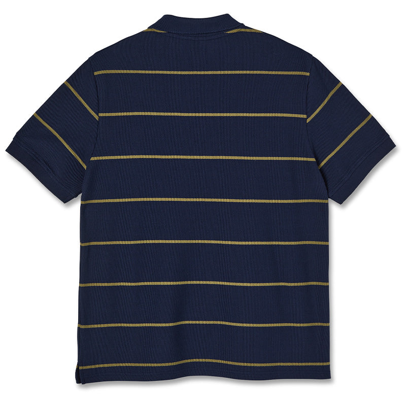 Polar Stripe Polo Shirt Rich Navy