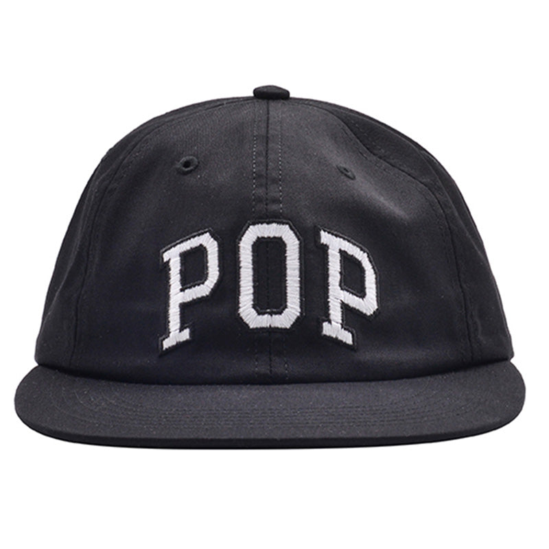 POP Arch Logo 6-Panel Hat Black