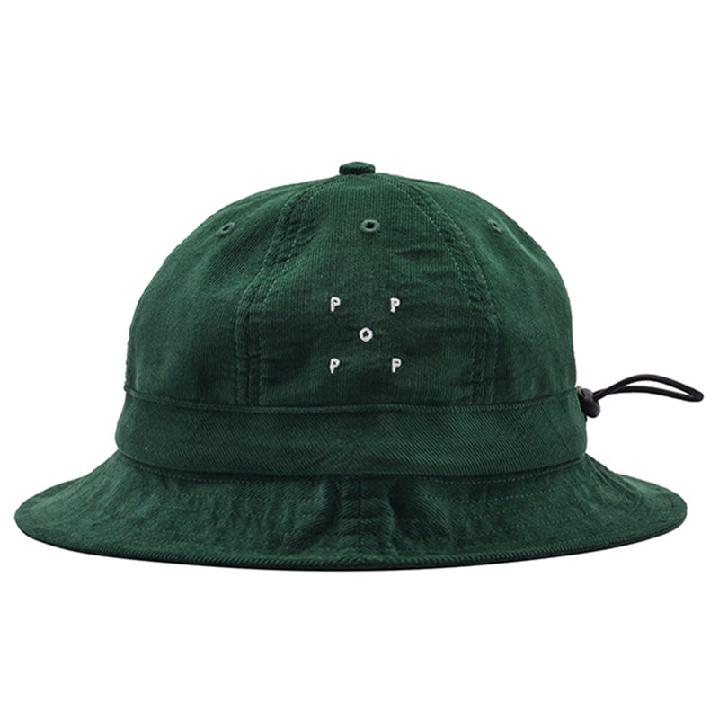 POP Bell Hat Dark Green Minicord
