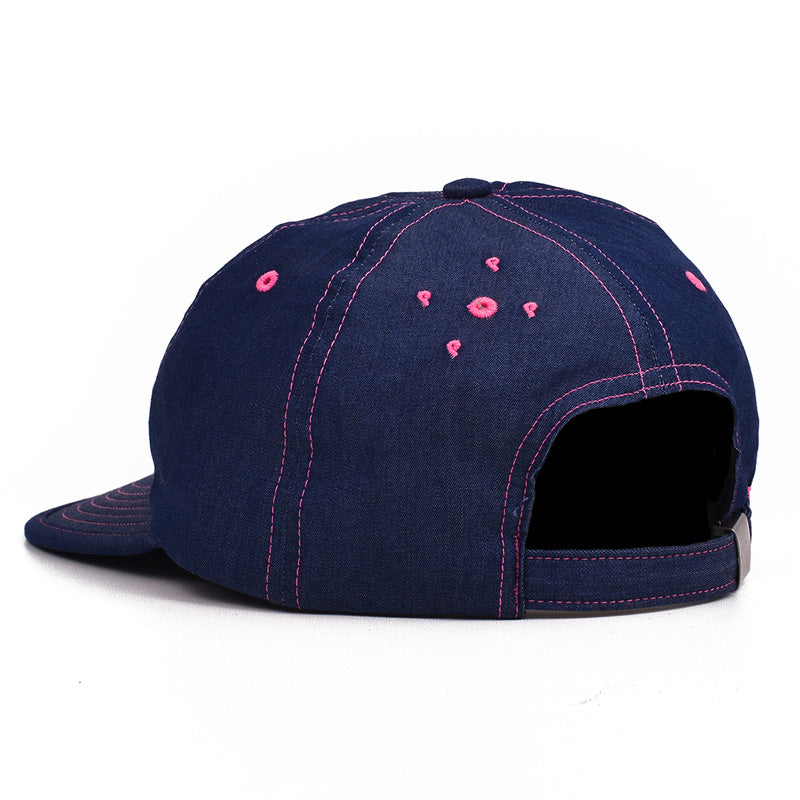 POP Lex Pott Flexfoam 6 Panel Cap Raw Denim