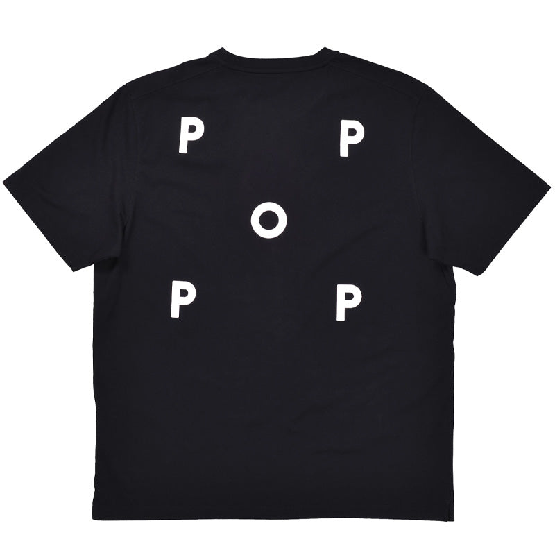 POP Logo T-Shirt Black/White