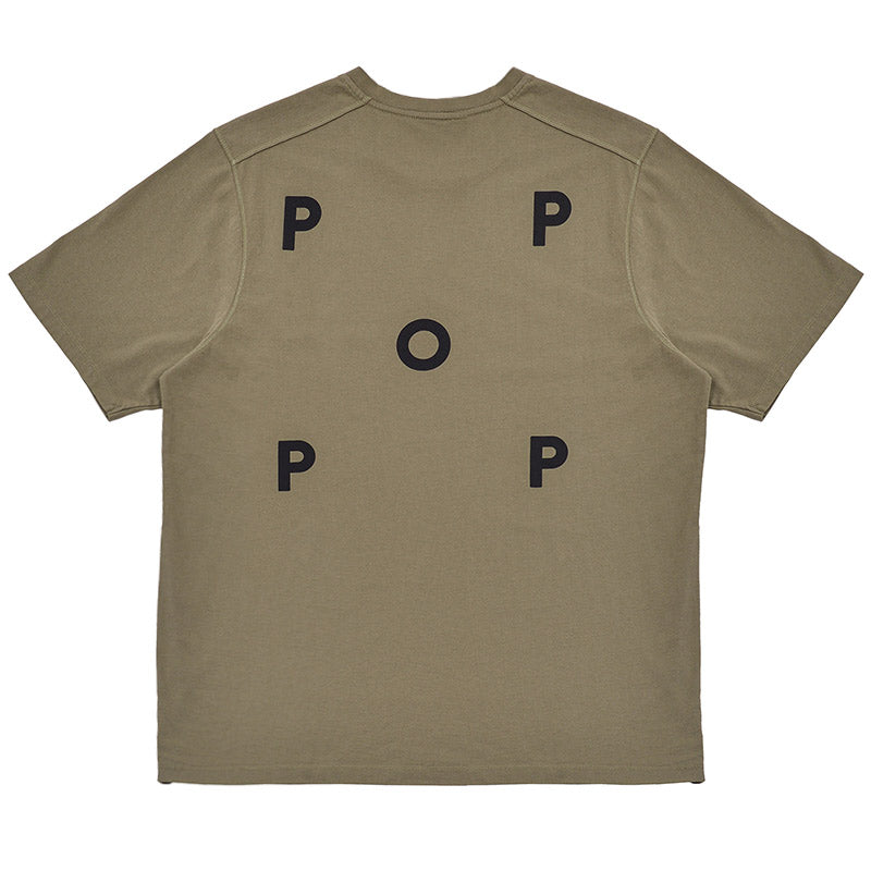 POP Logo T-Shirt Olivine