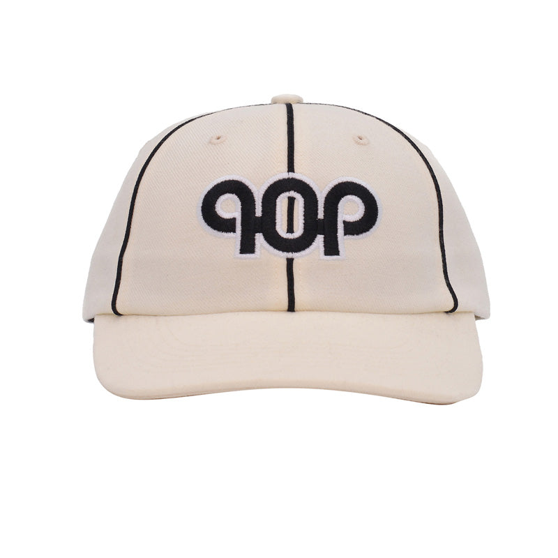 POP Pub SixPanel Cap Hat Off White