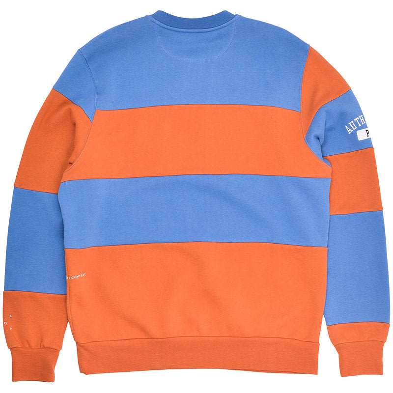 POP Striped Henley Sweater Limoges