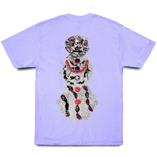 Quartersnacks Oyster Snackman T-Shirt Orchid