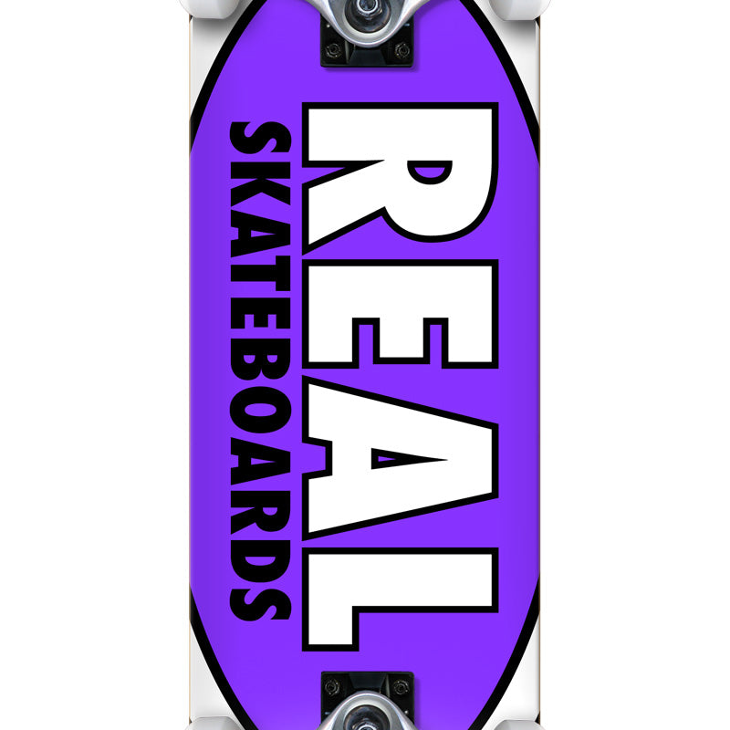 Real Classic Oval Purple XL Complete Skateboard 8.25