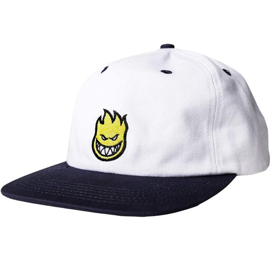 Spitfire Bighead Fill Snapback Cap White/Navy