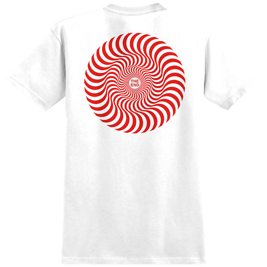 Spitfire Classic Swirl  T-shirt White