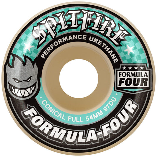 Spitfire Formula Four Conical Full Wheels 97D 54mm