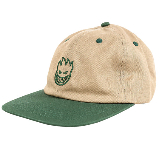 Spitfire Lil Bighead Strapback Cap Tan/Dark Green