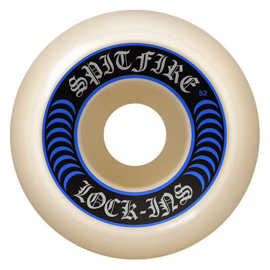 Spitfire Formula Four Lock Ins Wheels Natural 99D 57mm