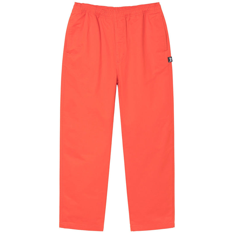 Stüssy Brushed Beach Pants Red/Orange