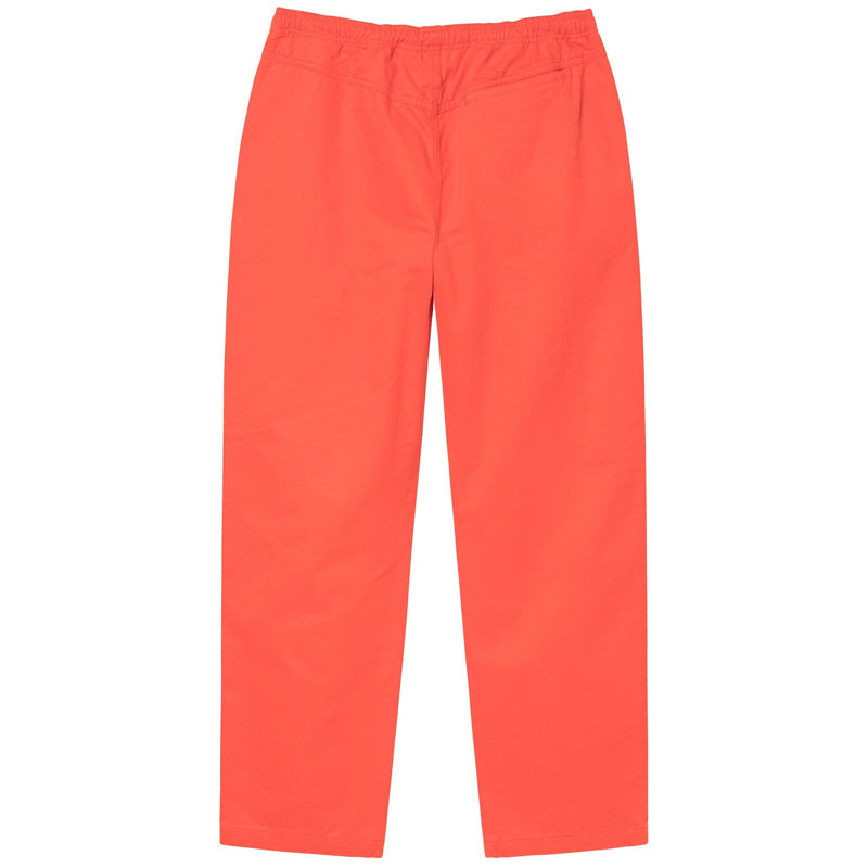 Stüssy Brushed Beach Pants Red/Orange