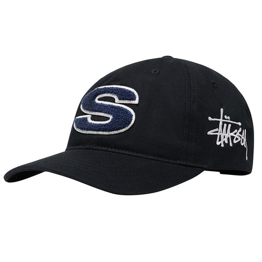 Stüssy Chenille S Low Pro Cap Black