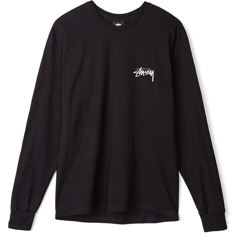 Stüssy Energy Longsleeve T-Shirt Black