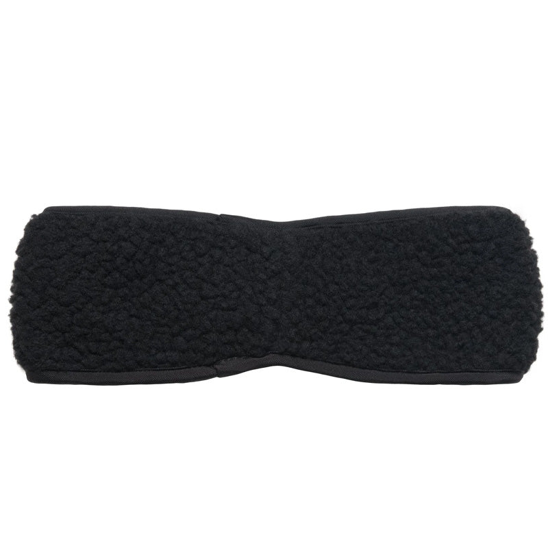 Stüssy Solid Polar Fleece Headband Black