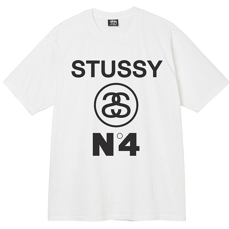 Stüssy Stussy No.4 Pig. Dyed T-Shirt Natural