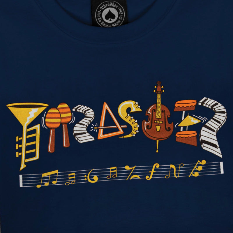 Thrasher Fillmore Logo T-shirt Navy