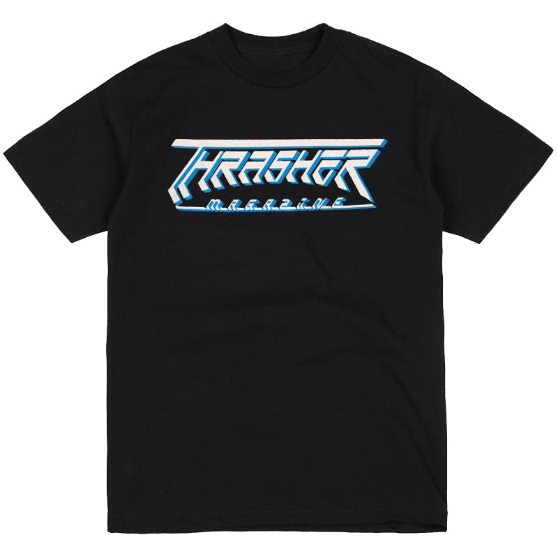 Thrasher Future Logo T-shirt Black
