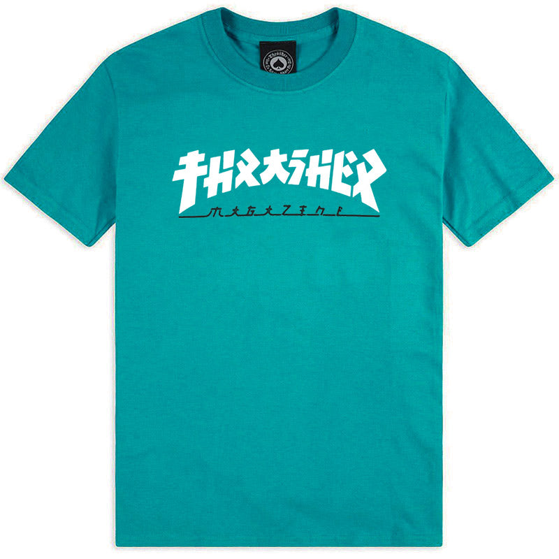 Thrasher Godzilla T-Shirt Jade