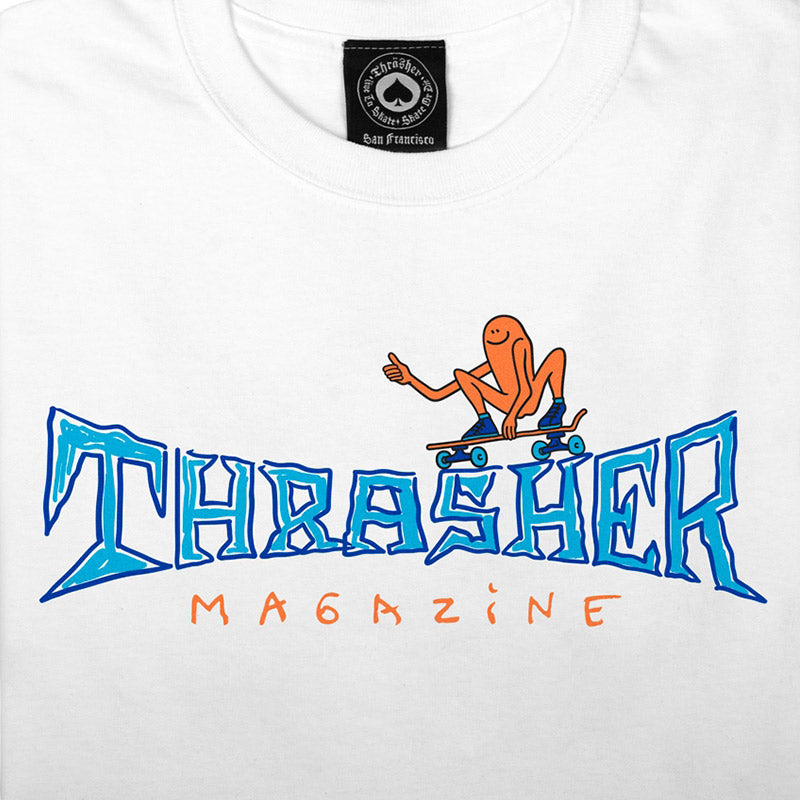 Thrasher Gonz Thumbs Up T-Shirt White