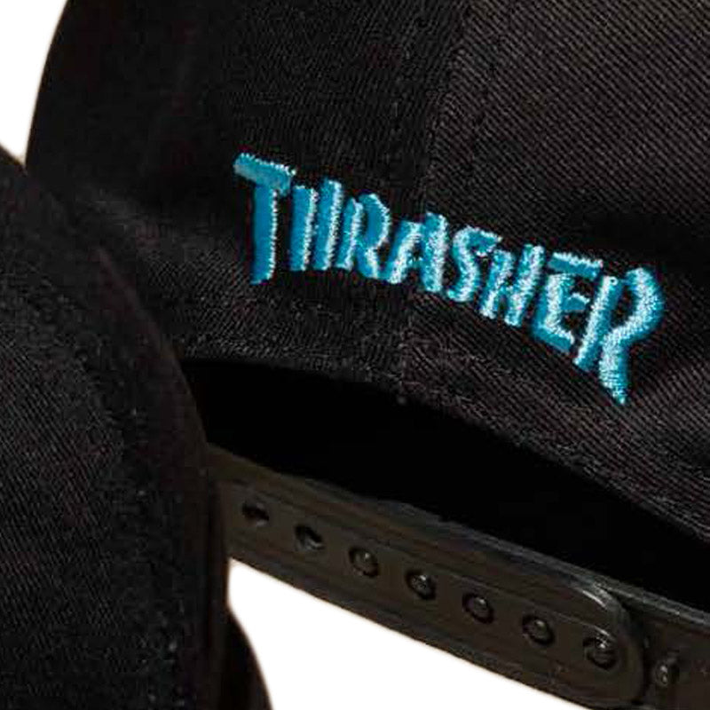 Thrasher Leopard Mag Snapback Cap Black