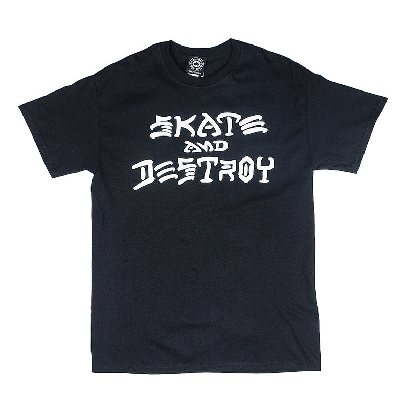 Thrasher Skate And Destroy T-shirt Black