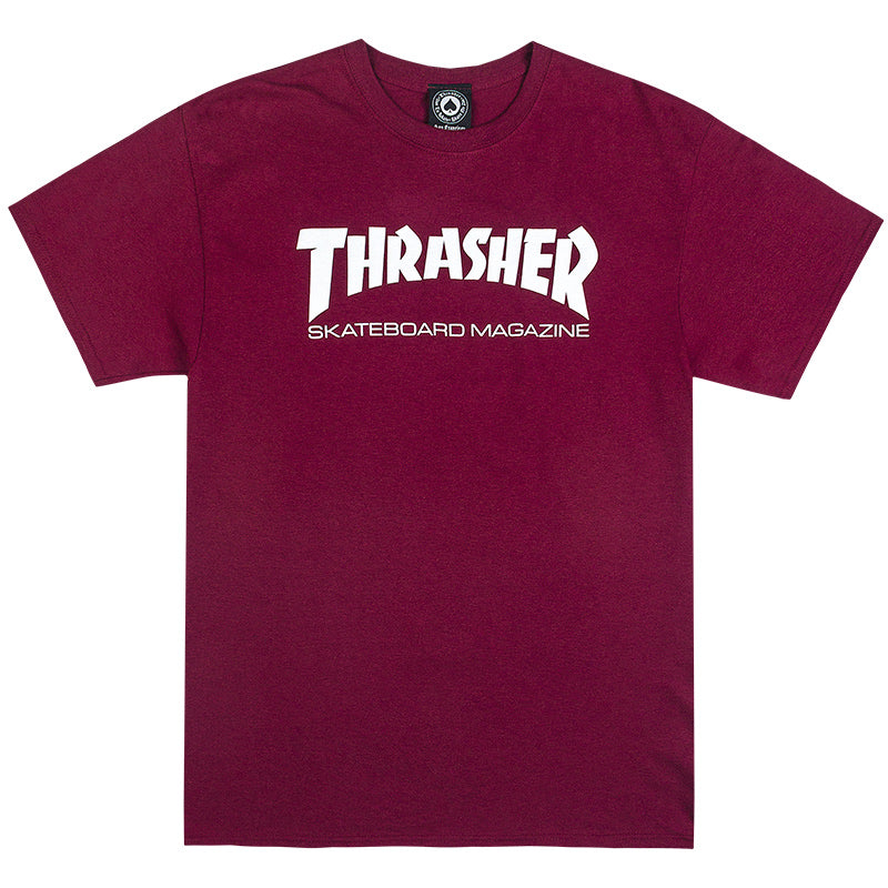 Thrasher Skate Mag T-Shirt Maroon